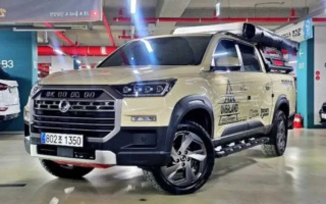 더 뉴 렉스턴 스포츠 칸 디젤 2.2 4WD KG모빌리티(쌍용)  2023/09 33,606km
