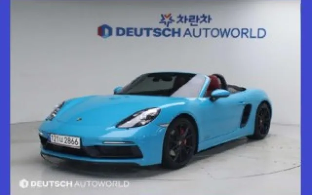 718 박스터 2.5 GTS 포르쉐 2019/07 76,008km
